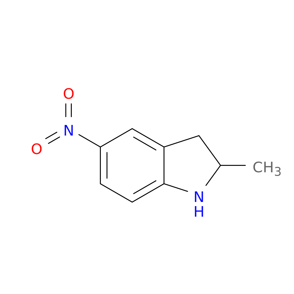 2,3-Dihydro-2-methyl-5-nitro-1H-indole