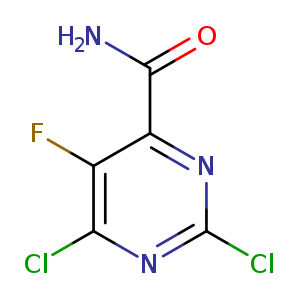 2,6-Dichloro-5-fluoropyrimidine-4-carboxamide