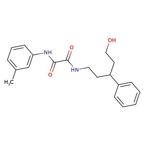 N'-(5-hydroxy-3-phenylpentyl)-N-(3-methylphenyl)ethanediamide