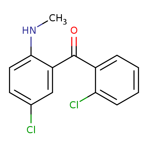 2',5-Dichloro-2-(methylamino)benzophenone