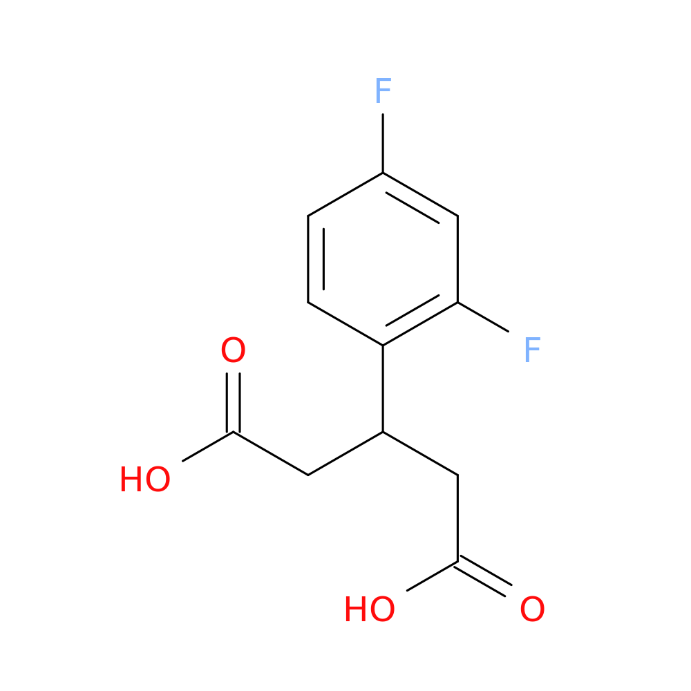 3-(2,4-Difluorophenyl)pentanedioic acid