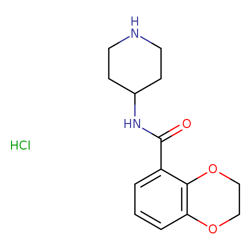 2,3-Dihydro-benzo[1,4]dioxine-5-carboxylic acid piperidin-4-ylaMide hydrochloride