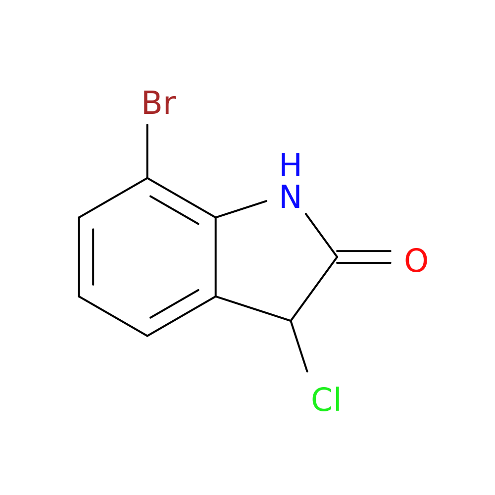 7-bromo-3-chloro-2,3-dihydro-1H-indol-2-one