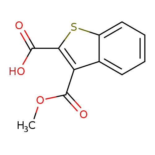 3-(methoxycarbonyl)-1-benzothiophene-2-carboxylic acid