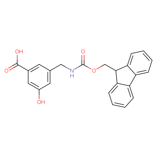 3-[({[(9H-fluoren-9-yl)methoxy]carbonyl}amino)methyl]-5-hydroxybenzoic acid