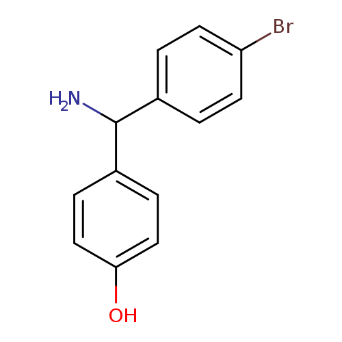 1-(4-Bromophenyl)-1-(4-hydroxyphenyl)methylamine