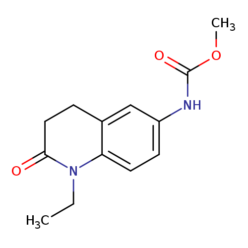 methyl N-(1-ethyl-2-oxo-1,2,3,4-tetrahydroquinolin-6-yl)carbamate