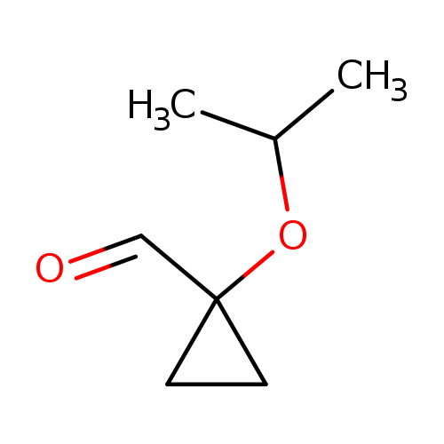 1-(propan-2-yloxy)cyclopropane-1-carbaldehyde