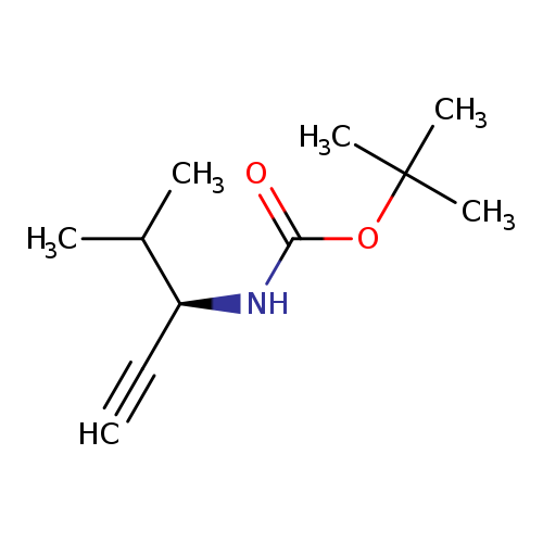 Carbamic acid, [(1R)-1-(1-methylethyl)-2-propynyl]-, 1,1-dimethylethyl ester