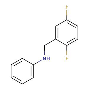 N-[(2,5-Difluorophenyl)methyl]aniline