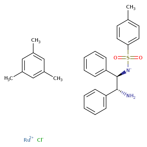 Chloro{[(1R,2R)-(-)-2-amino-1,2-diphenylethyl](4-toluenesulfonyl)amido}(mesitylene)ruthenium(II)