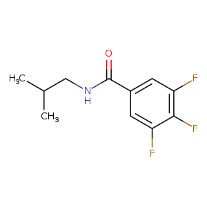 3,4,5-trifluoro-N-(2-methylpropyl)benzamide