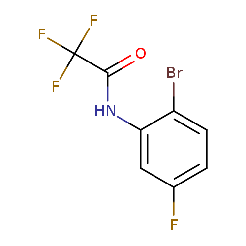 N-(2-bromo-5-fluorophenyl)-2,2,2-trifluoroacetamide