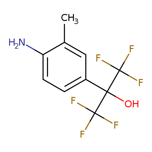 Benzenemethanol, 4-amino-3-methyl-α,α-bis(trifluoromethyl)-