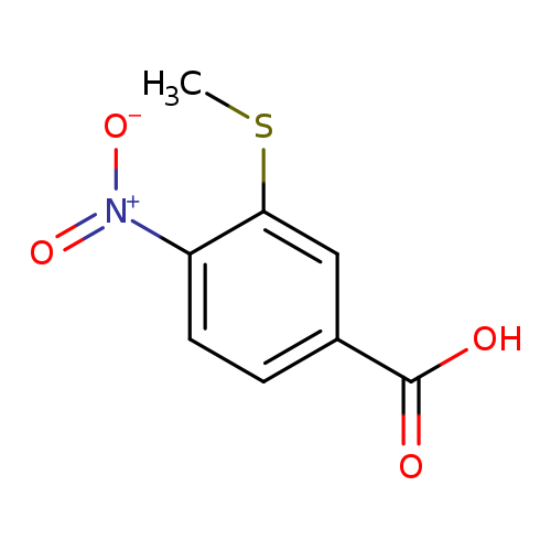 3-(Methylsulfanyl)-4-nitrobenzoic acid