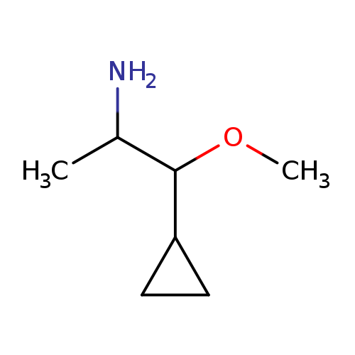 1-cyclopropyl-1-methoxypropan-2-amine
