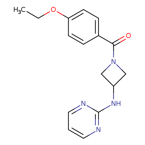 N-[1-(4-ethoxybenzoyl)azetidin-3-yl]pyrimidin-2-amine