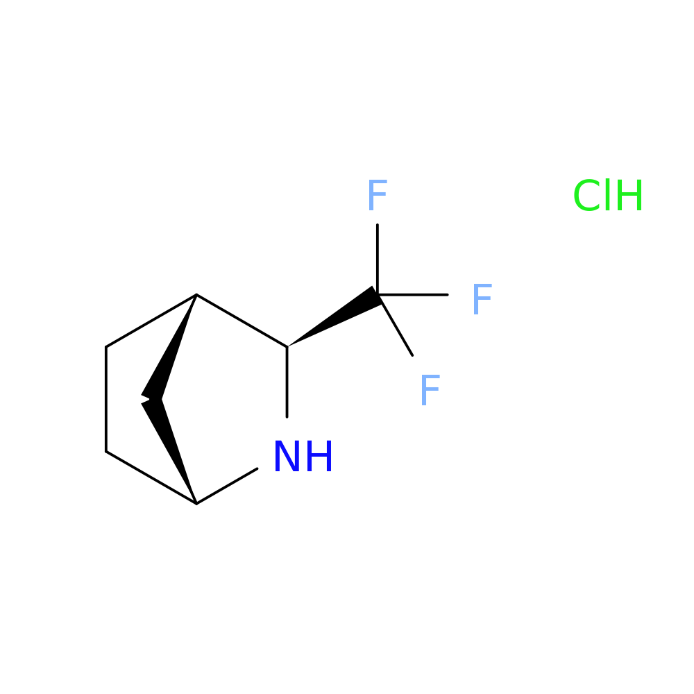 (1R,3S,4S)-3-(trifluoromethyl)-2-azabicyclo[2.2.1]heptane hydrochloride