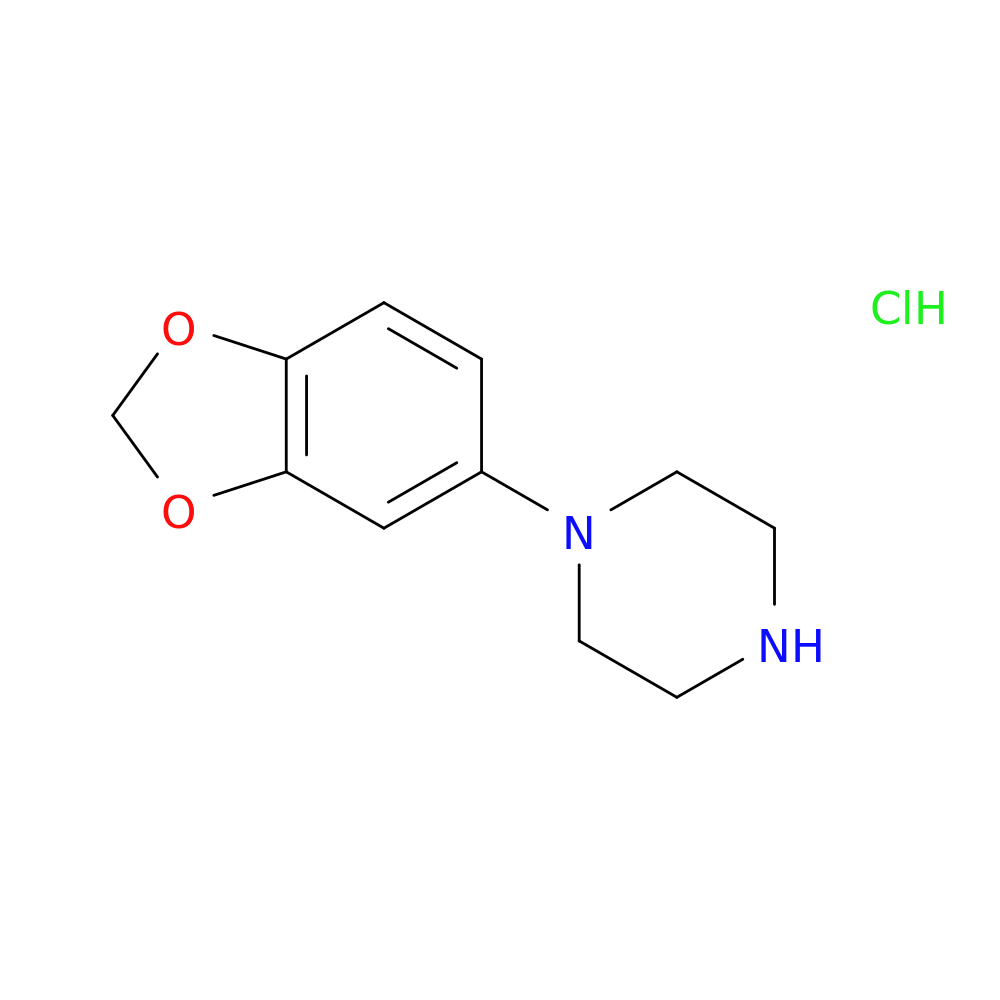 1-(Benzo[d][1,3]dioxol-5-yl)piperazine hydrochloride