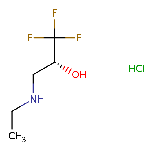 (2R)-3-(ethylamino)-1,1,1-trifluoropropan-2-ol hydrochloride