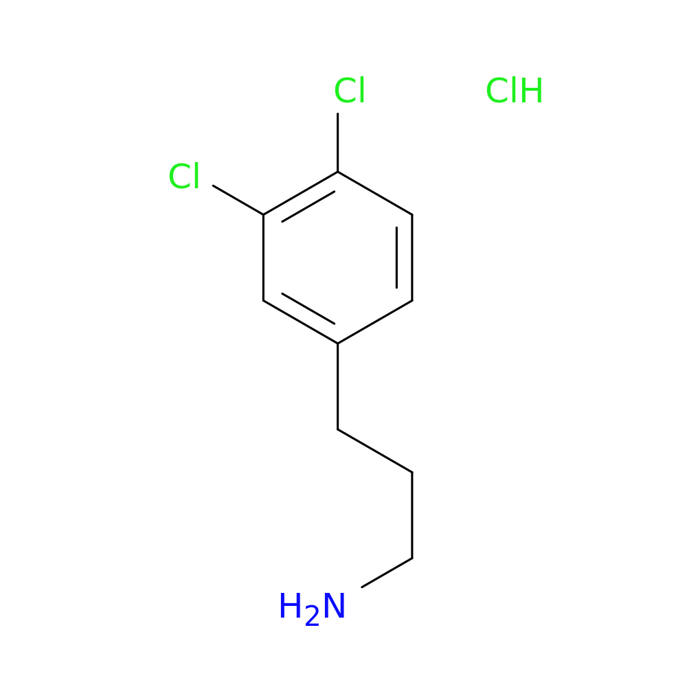 3-(3,4-Dichlorophenyl)propane-1-amine HCl