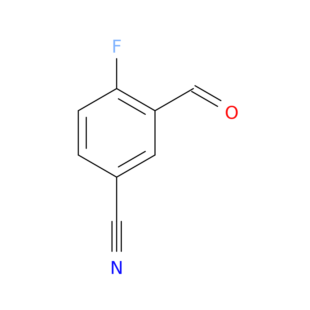4-Fluoro-3-formylbenzonitrile