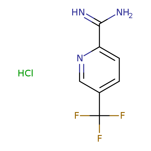 5-TRIFLUOROMETHYL-PYRIDINE-2-CARBOXAMIDINE HCL