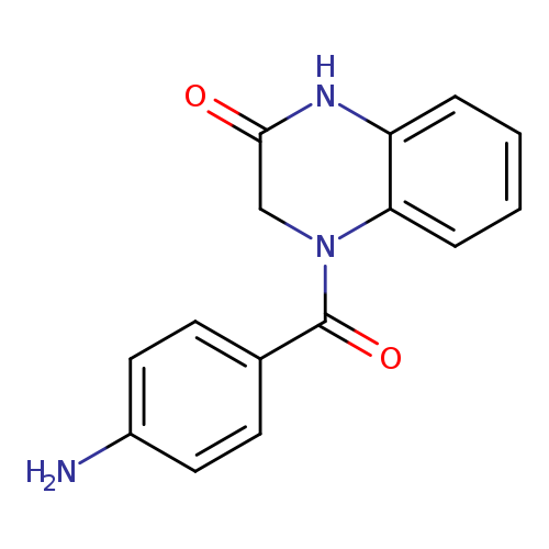4-[(4-Aminophenyl)carbonyl]-1,2,3,4-tetrahydroquinoxalin-2-one