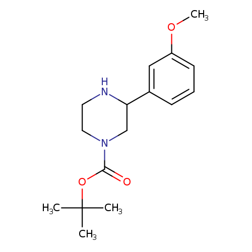 3-(3-Methoxy-phenyl)-piperazine-1-carboxylic acid tert-butyl ester