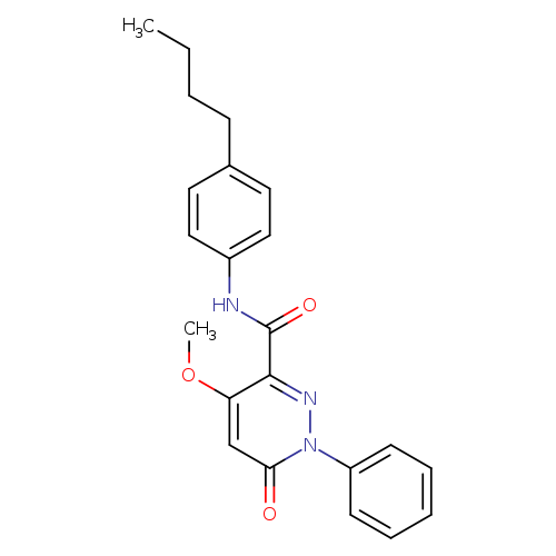 N-(4-butylphenyl)-4-methoxy-6-oxo-1-phenyl-1,6-dihydropyridazine-3-carboxamide