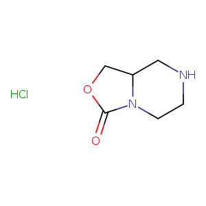 3H-Oxazolo[3,4-a]pyrazin-3-one, hexahydro-, hydrochloride (1:1)