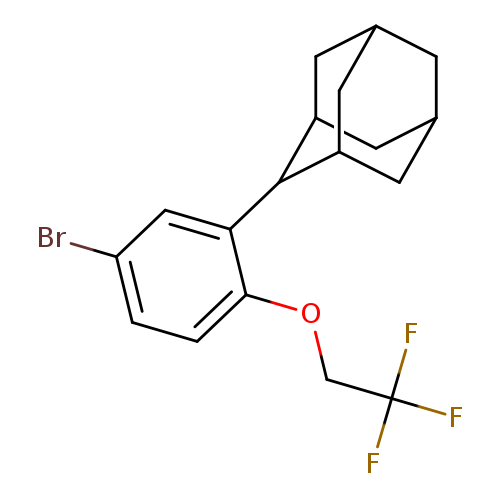 2-Adamantyl-4-bromo-1-(2,2,2-trifluoroethoxy)benzene