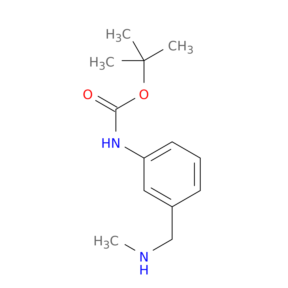 tert-butyl N-{3-[(methylamino)methyl]phenyl}carbamate