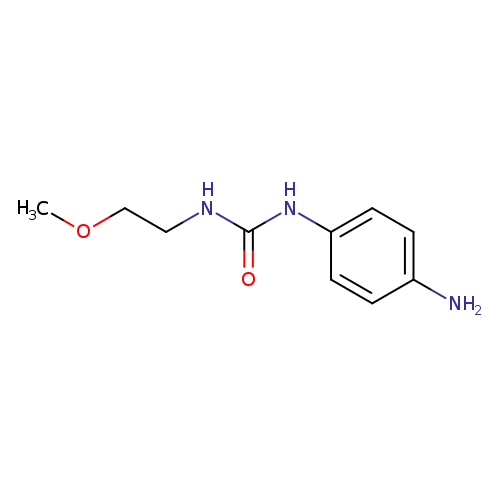 1-(4-aminophenyl)-3-(2-methoxyethyl)urea
