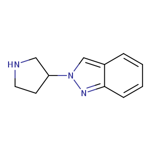 2-(pyrrolidin-3-yl)-2H-indazole