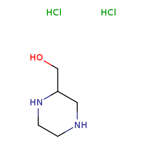 2-Piperazinemethanol, hydrochloride (1:2)