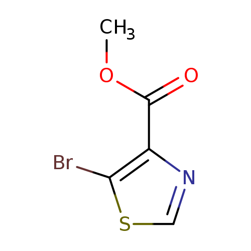 METHYL 5-BROMO-1,3-THIAZOLE-4-CARBOXYLATE 97