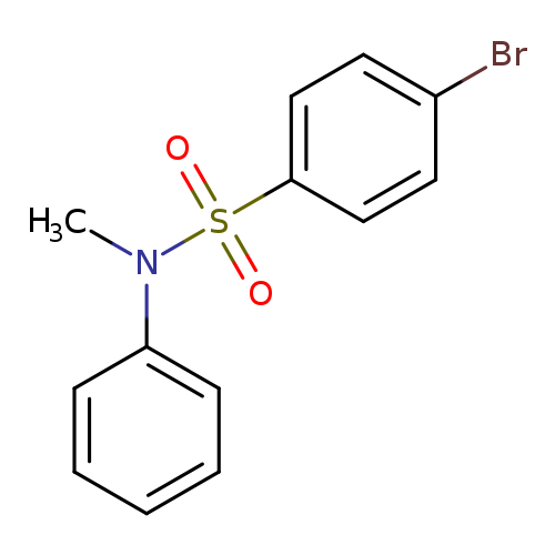 BENZENESULFONAMIDE, 4-BROMO-N-METHYL-N-PHENYL-