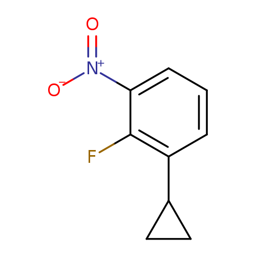 1-Cyclopropyl-2-fluoro-3-nitrobenzene