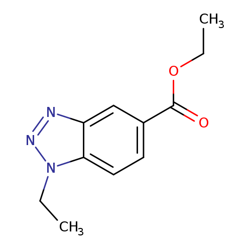 Ethyl 1-ethyl-1,2,3-benzotriazole-5-carboxylate