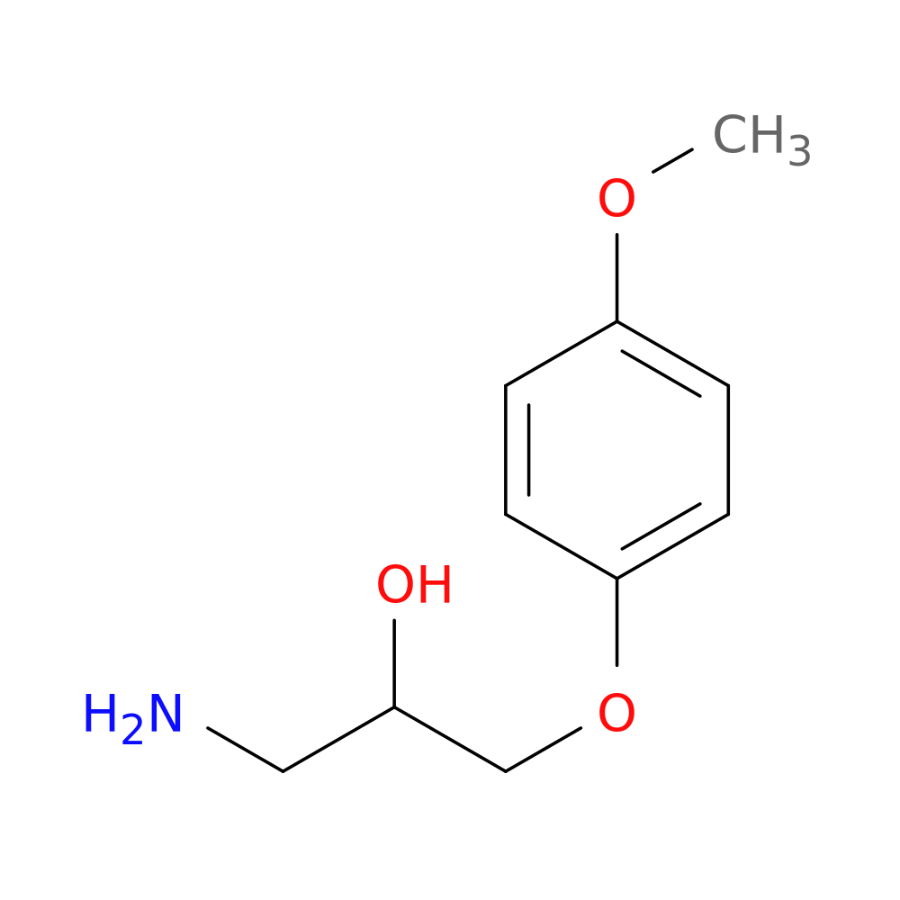 1-Amino-3-(4-methoxyphenoxy)propan-2-ol