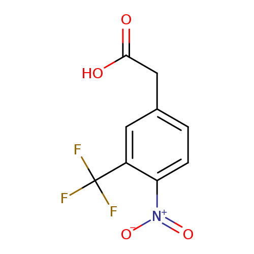 [4-Nitro-3-(trifluoromethyl)phenyl]acetic acid