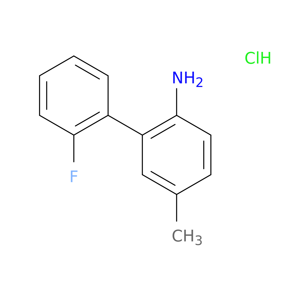 2'-fluoro-5-methyl-[1,1'-biphenyl]-2-amine hydrochloride
