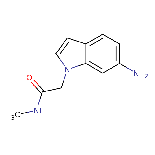 2-(6-amino-1H-indol-1-yl)-N-methylacetamide