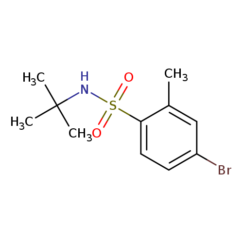4-Bromo-N-tert-butyl-2-methylbenzenesulfonamide