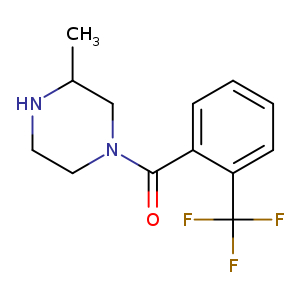 3-methyl-1-[2-(trifluoromethyl)benzoyl]piperazine