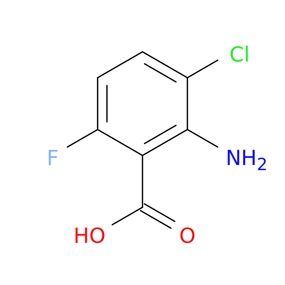 2-Amino-3-chloro-6-fluorobenzoic acid