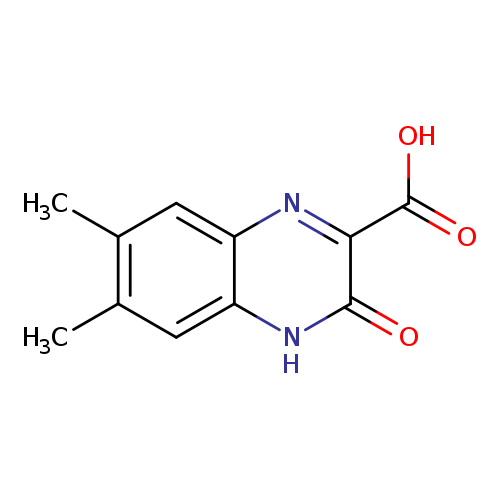 2-Quinoxalinecarboxylic acid, 3,4-dihydro-6,7-dimethyl-3-oxo-
