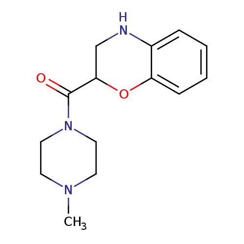 2-(4-methylpiperazine-1-carbonyl)-3,4-dihydro-2H-1,4-benzoxazine