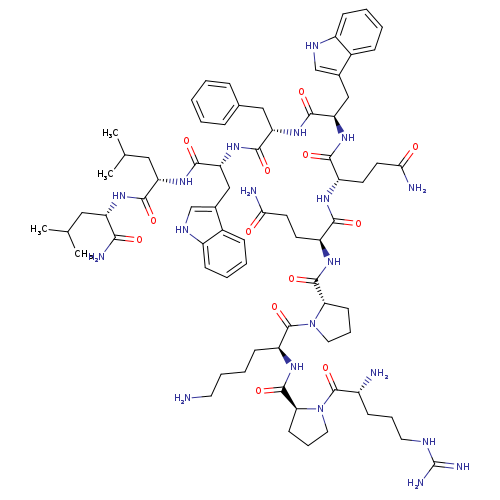 D-ARG-PRO-LYS-PRO-GLN-GLN-D-TRP-PHE-D-TRP-LEU-LEU-NH2 HYDROCHLORIDE